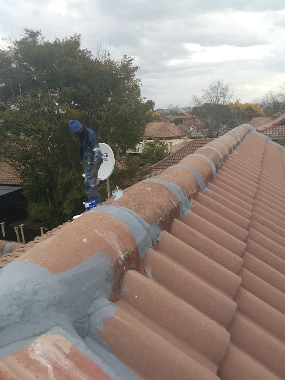 Roof waterproofing site photo (2)